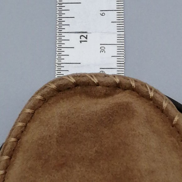 Muk Luks Mens Slippers Brown Loafer‎ Slip On Faux Fur Lining Flat Small 8-9 NEW - Picture 6 of 10